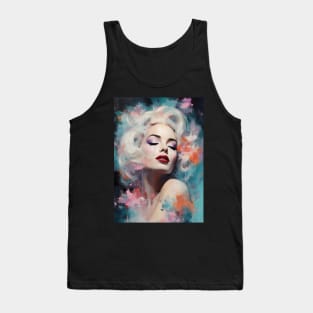 Marilyn Monroe Stylized Painting Tank Top